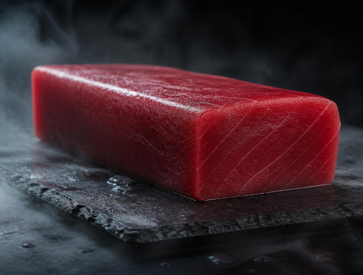 Filone di tonno congelato — consumo a crudo