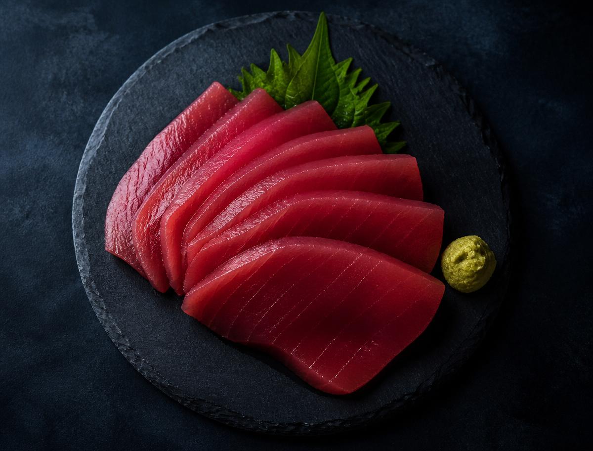 Sashimi di tonno pinne gialle